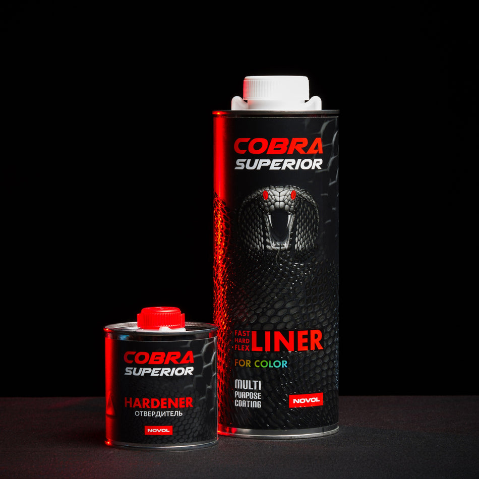 COBRA BEDLINER SUPERIOR TINTABLE KIT - 800ml